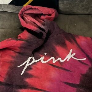 VICTORIA’S SECRET PINK Tie-Dye Hoodie SIZE Medium